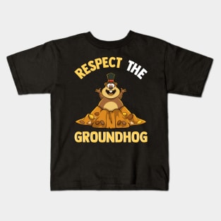 Groundhog Day Humor Kids T-Shirt